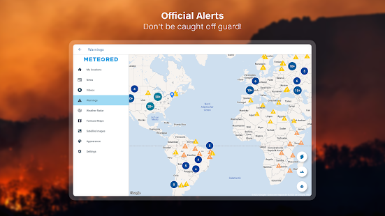 Weather - Meteored Pro News Tangkapan layar