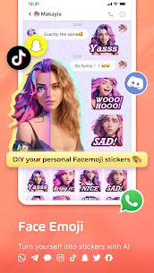Facemoji Emoji Keyboard & Fonts MOD APK 3.2.1 (VIP Unlocked) 4
