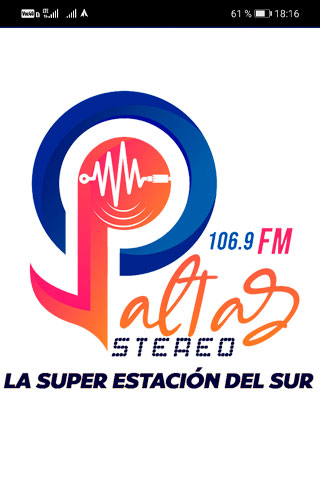 Android application Paltas Stereo 106.9 FM screenshort