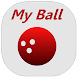 Bowling Ball Notebook "マイボ"