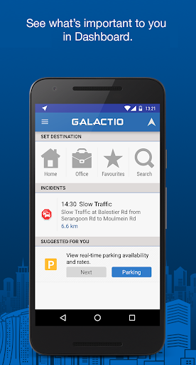 Galactio - Navigation & Maps Screen 3