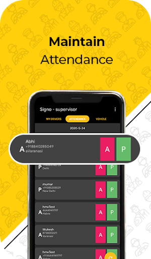 Signo - Supervisor Screen 3