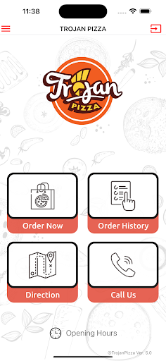 Android application Trojan Pizza Morley screenshort