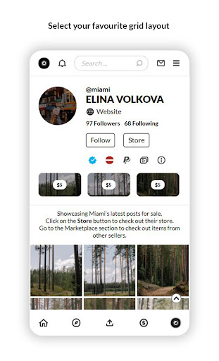 Etejo - Photo Gallery & Store Screen 2