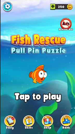 Fish Rescue - Pull Pin Puzzle  screenshots 1