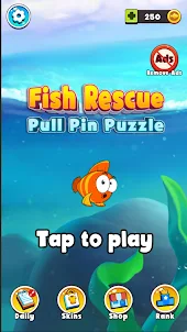 Fish Rescue - Pull Pin Puzzle