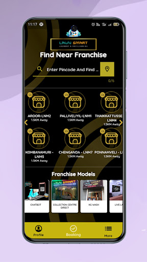 Android application Launsmart screenshort