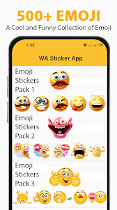 Emoji WAStickers engraçados