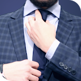 How to tie a tie icon