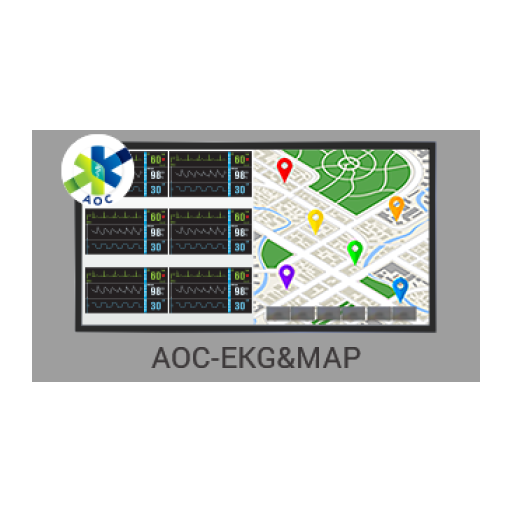 AOC EKG & Map logo