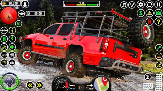 4x4 Jeep SUV Driving Jeep Game