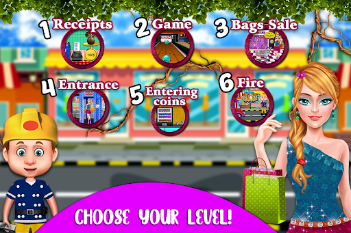 Android application Girls at City Shopping Mall screenshort
