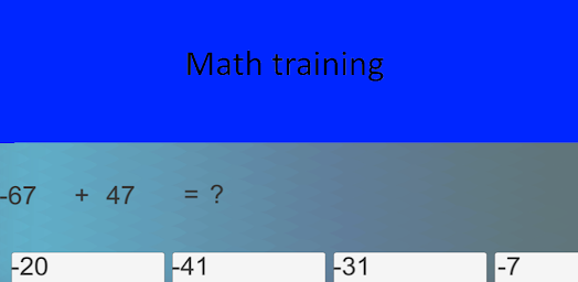 math training