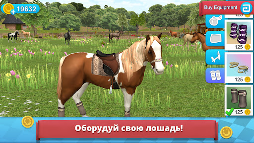 Мир лошадей - Конкур Скриншот Игры для Android 2