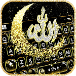 Cover Image of Download Glitter Allah Keyboard Theme 1.0 APK