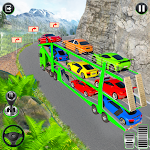 Cover Image of Tải xuống Trò chơi xe tải vận chuyển ô tô điên  APK