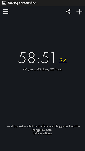 Death Time - Life Timer Screen 3