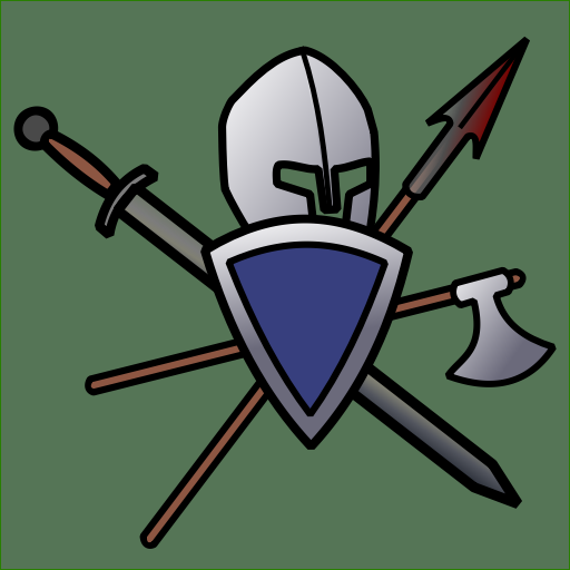 The medieval game logo