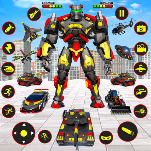 Tank Robot Transforming Games  Icon
