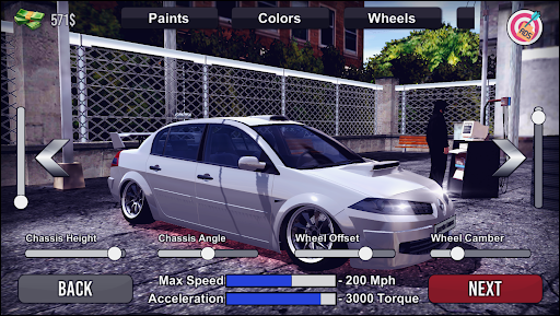 Megane Drift Simulator Screen 2