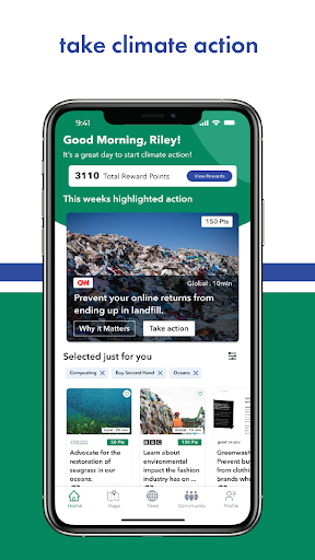 Ripplfect: Climate Action Screen 2