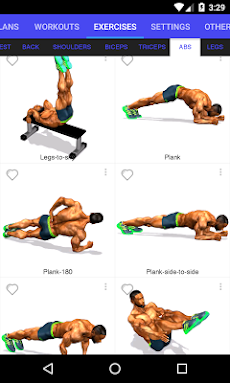 3D Home Workout(pushups,squatsのおすすめ画像3