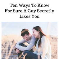 Signs a guy likes you