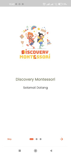 Android application Discovery Montessori screenshort