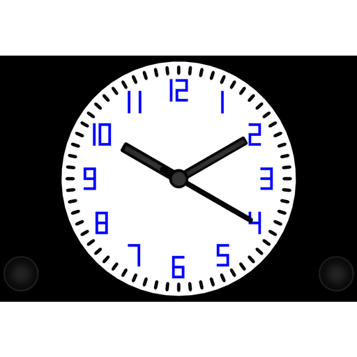 Analog alarm clock hnaz logo