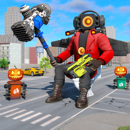 SuperHero Toilet Monster Fight - AppWisp.com