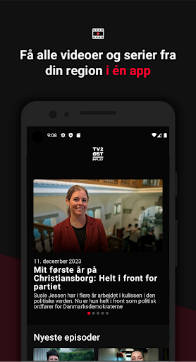 Android application TV2 ØST Play screenshort
