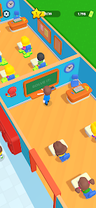 Screenshot 1 My Dream School Tycoon Games android