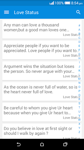 Best Status Collection Screen 2