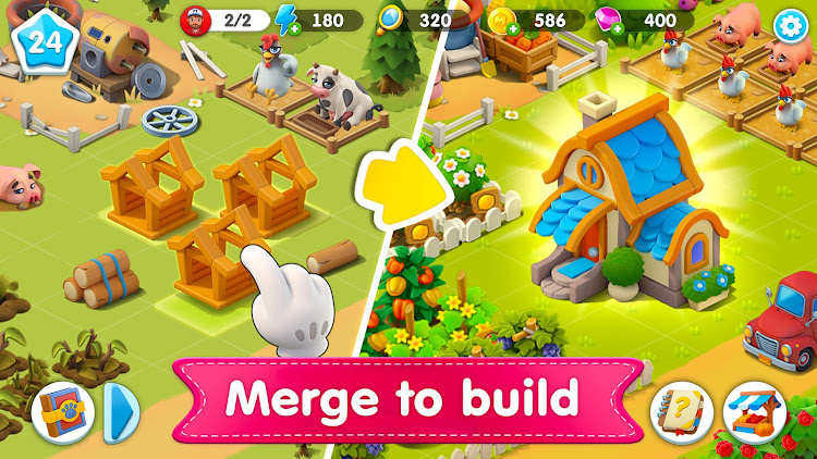 Mergeville: Farm And Organize By Stark Games Llc - (Android Games) — Appagg