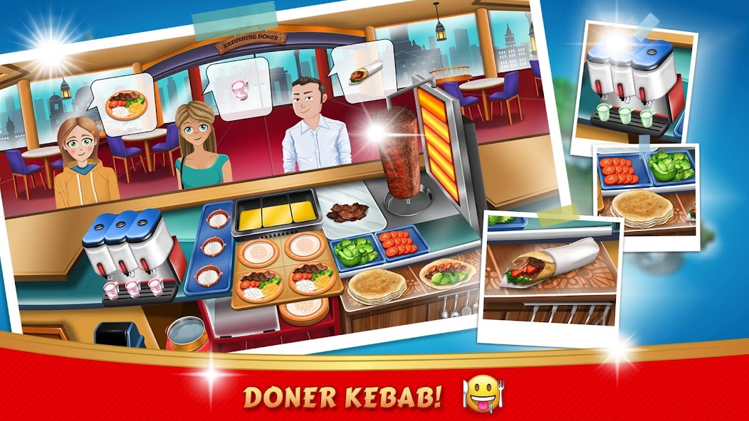 Kebab World: Cooking City Chef banner