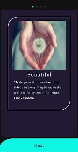 Positive Thoughts Screen 3