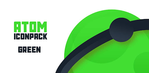Atom Green IconPack Android App