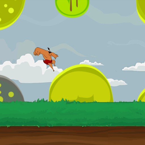 Flappy Maya Indian Hero logo