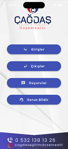 Android application Çağdaş Eğitim Döşemealtı screenshort