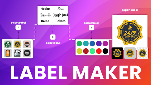 Label Maker Apps & Label Print Screenshot 1 - AppWisp.com