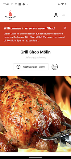 Android application Grill Shop Mölln screenshort