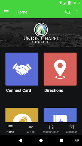 Android application Union Chapel FWB Church screenshort