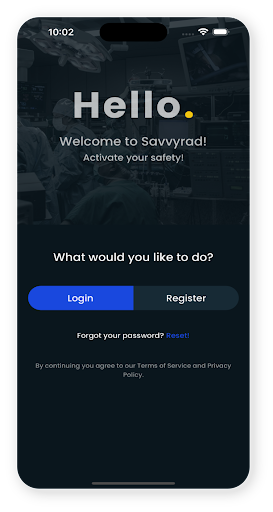 Savvyrad Screen 2