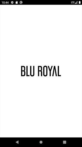 Android application BLUROYAL B2B screenshort