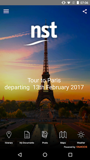 Android application My Tour Manager – On the Go screenshort