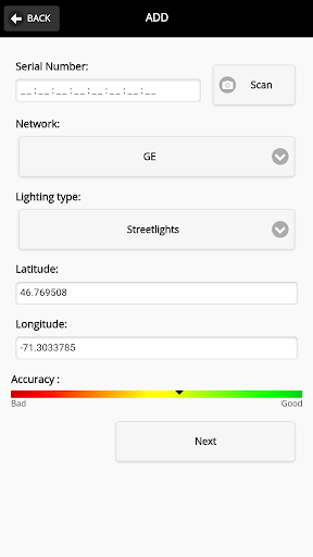 Android application LightGRID+ screenshort