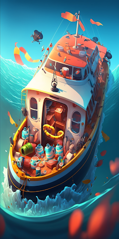 Boat Rescue Game: Boat Driving - Screenshot 2