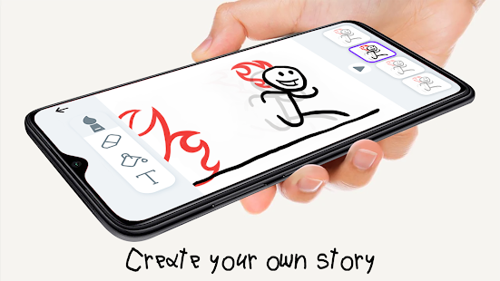 Stickman: draw animation maker Screenshot