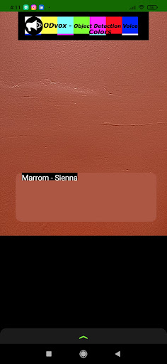 Android application ODVox - Colors screenshort