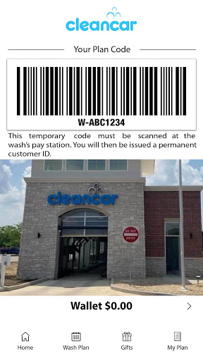 Android application Clean Car Express Wash screenshort